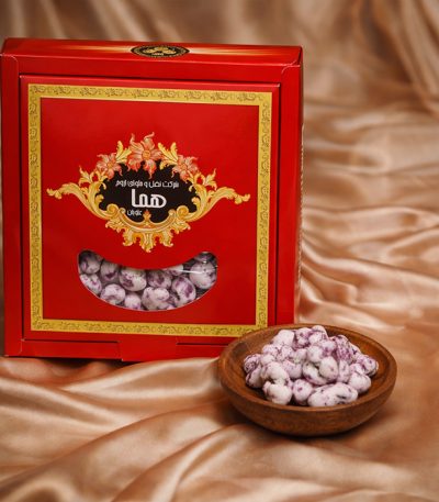 نقل پسته ای گل محمدی