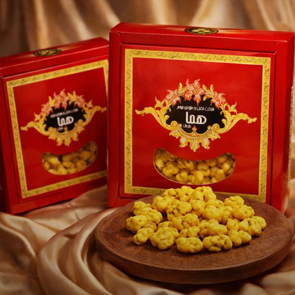 نقل گردویی زعفرانی